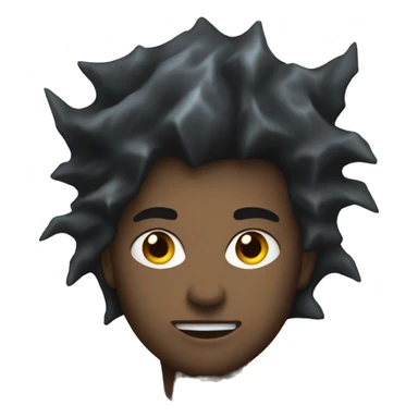 thunder or lightning black sticker