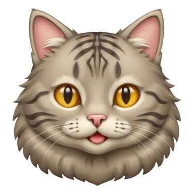 Create a mewing cat emoji sticker