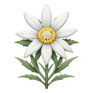 edelweiss realista sticker