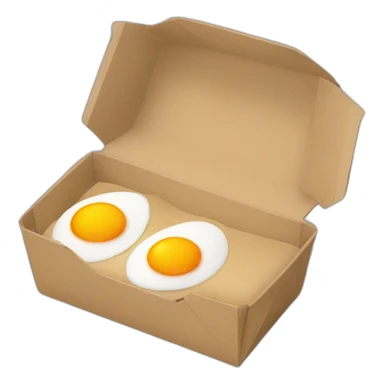 caja docena huevos sticker
