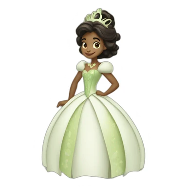 The Princess and the Frog sticker