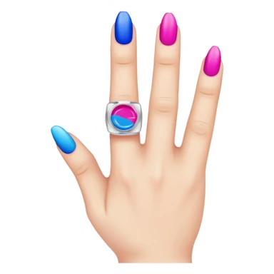 Makeup Finger sticker