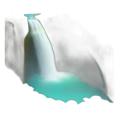 Rainbow Waterfall sticker