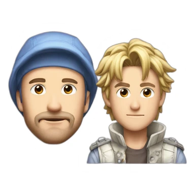 Johnny Joestar and tusk sticker