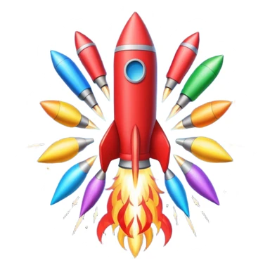 firework rocket sticker