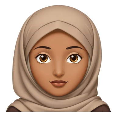 muslim woman sticker