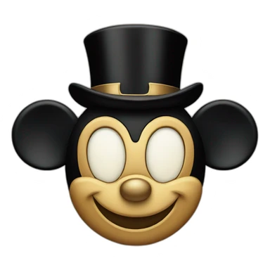 Clockwork Mickey Mouse sticker