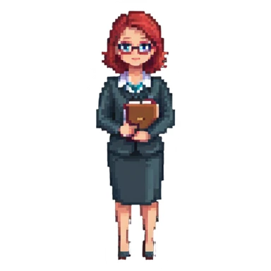 teacher standing sticker