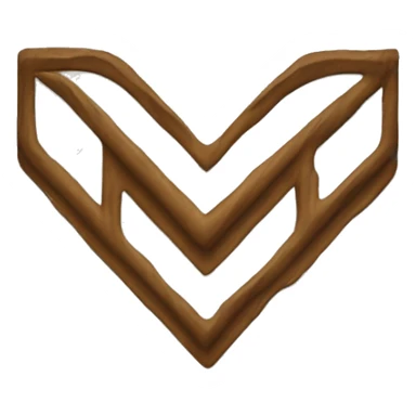 letter M sticker