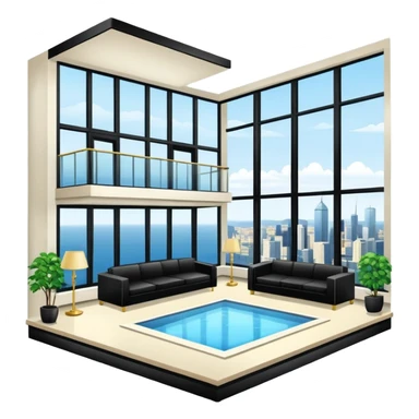 An very expensive and rich ripenthouse sticker