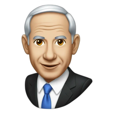 Bibi Netanyahu sticker