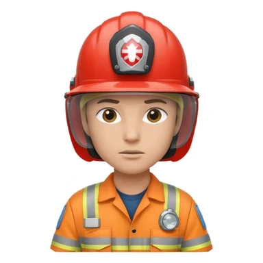 emergency worker sticker