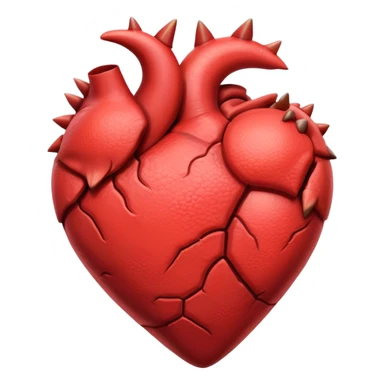 dinosaur heart  sticker