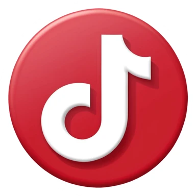 Tiktok logo sticker
