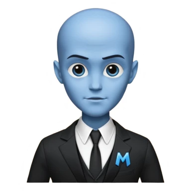 give me megamind character sticker
