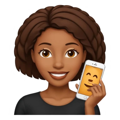 Nake black woman tweaking sticker