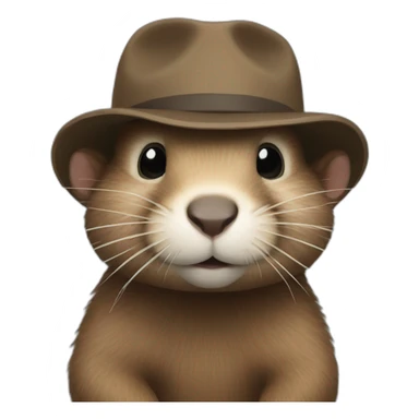 elon muskrat sticker