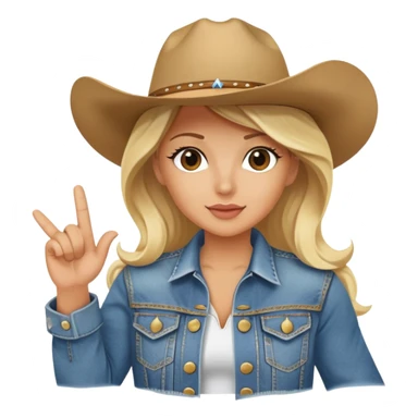  Country diva flipping you off  sticker