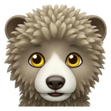 herisson animal sticker