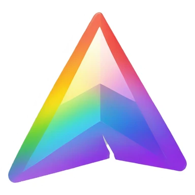 ethereum symbol rainbow sticker
