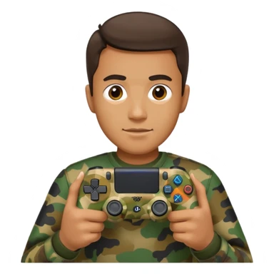 homme-avec-manette-ps4-camouflage sticker