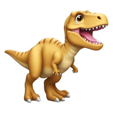 Baby trex dinosaur sticker