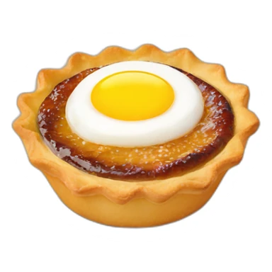 egg tart sticker