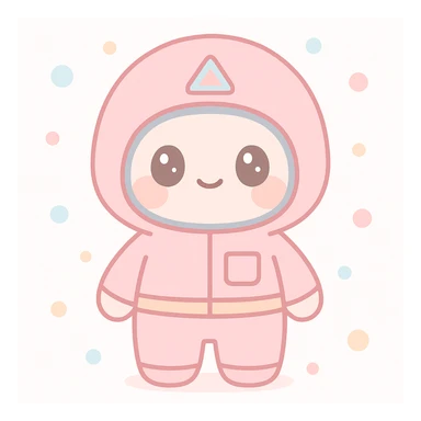 Squid Game, Pink Suit sticker