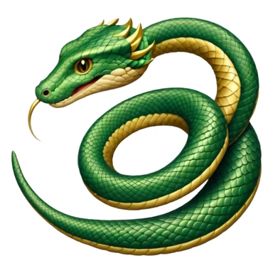Ouroboros (snake eating its tail) sticker
