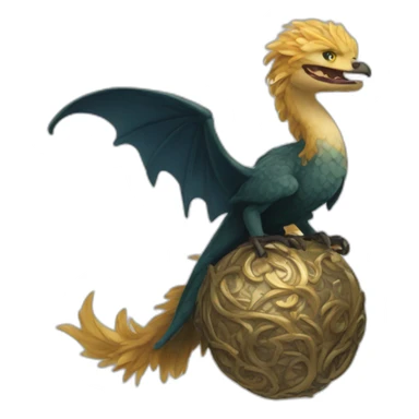 Occamy fantastic beast sticker