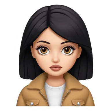 kylie jenner as pretty bratz baddie sticker