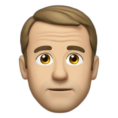 macron qui fume sticker