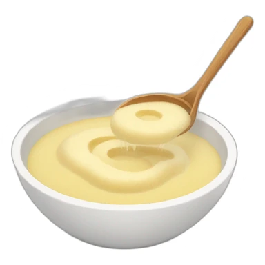 semolina porridge in dash sticker