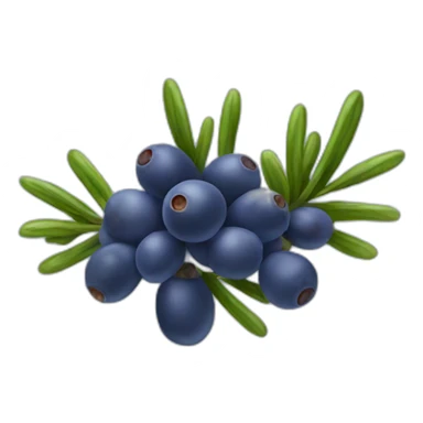 juniper berry sticker
