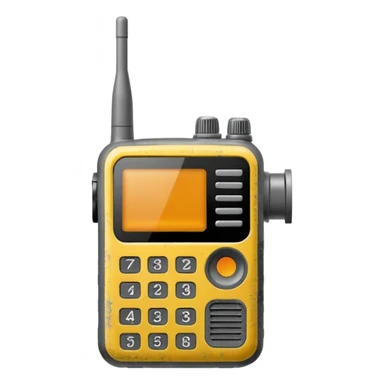 Walkie talk sticker