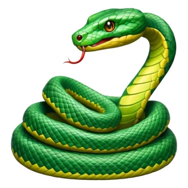 snake crawling  sticker