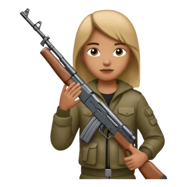 Bana ak 47 turan biri yap sticker