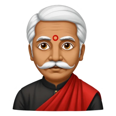 bharathiyar tamil poet sticker
