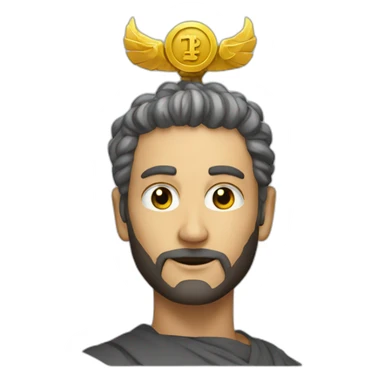 crypto ai god sticker