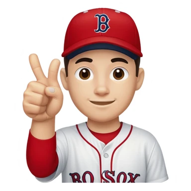 Red Sox thumbs up sticker