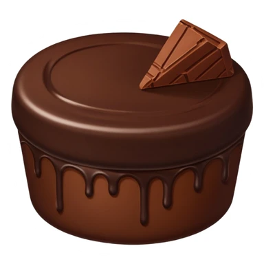 chocolate desert sticker