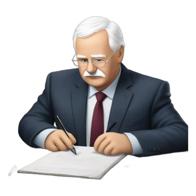 Václav Klaus steals pen sticker
