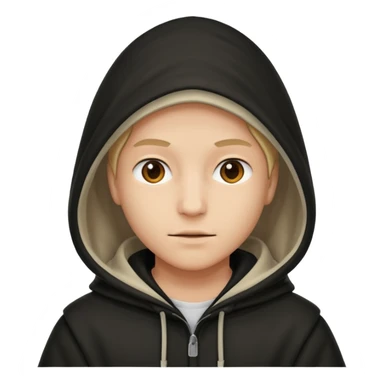 Ahora con capucha  sticker