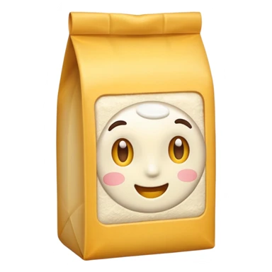 flour package sticker