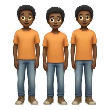 Triplet Boys sticker