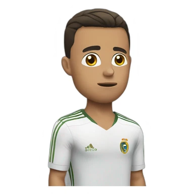 ronaldo questioning sticker