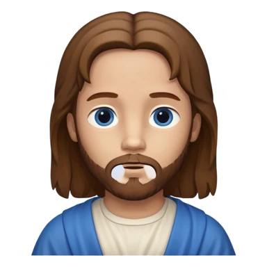 Jesus when he’s a child sticker