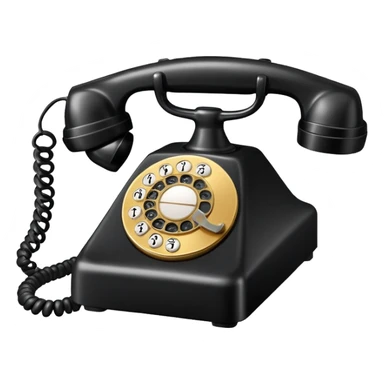 phone call, ringing telephone sticker