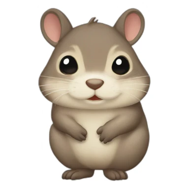 Ardilla vestida de minni sticker