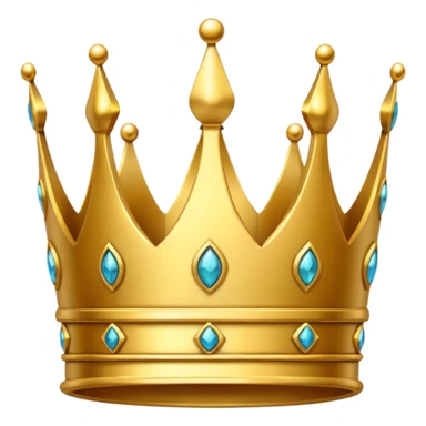 Small crown sticker